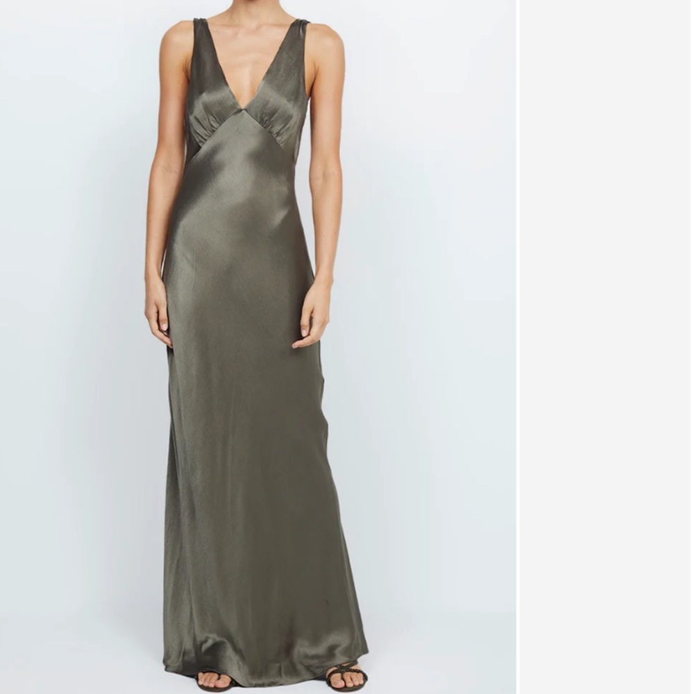 Bec + Bridge MOON DANCE VERONA DRESS dark willow size 10
